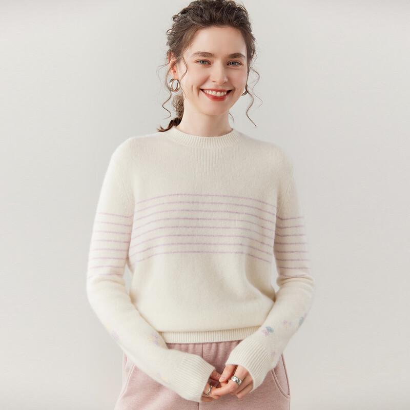 Fanzhen Women's Thick Cashmere Blend Sweater