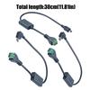 Durability 30cm 2Pin to Mini 5Pin Power Adapter Cable Voltages Converter Power Cord For Phones Tablets And Cameras