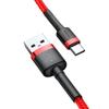 Cable Baseus  Baseus Cafule cable USB-C 2A 2m (Red)