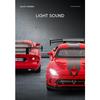 1/32 Scale Alloy Dodge Viper Sports Car Model American Muscle Car Simulation Toy Vehicle Boy's Toy Car Collection Miniature