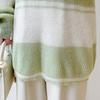 Mokana Women's Striped Color-block Loose Knit Sweater