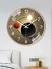 Modern Simple Wall Clock Silent Non-ticking Wall Clock for Kitchen Bedroom Living Room Children's Study