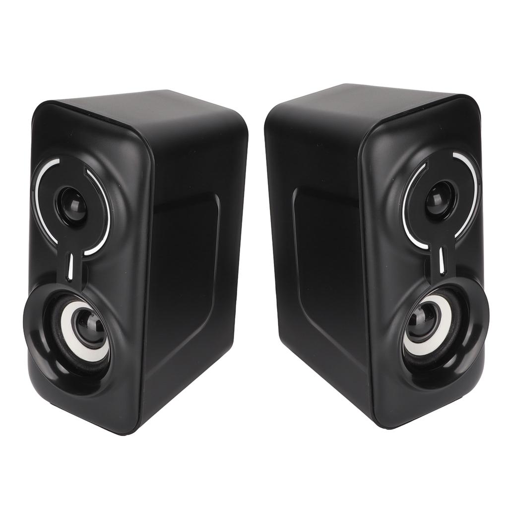 Desktop Computer Wired Speaker Desktop Game RGB Luminous Subwoofer Computer Box Speaker