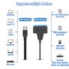 SATA to USB 3.0 / 2.0 Cable Up to 6 Gbps for 2.5 Inch External HDD SSD Hard Drive SATA 3 22 Pin Adapter USB 3.0 to Sata III Cord