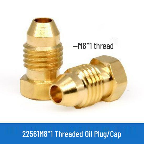 M8x1 M10x1 Tapered Oil Plug Cap 22561 PS-8Z for Oil Distributor