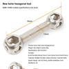 Cycling Wrench Set Multi-Function Hexagonal Tool Professional Tire Chain Cutting Tool Hex Tool Road Cycling Outdoor Adventures