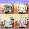 Elephant Plush Doll Keychain With Polyester Fiber Material For Kids And Gift Giving