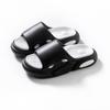 Thick-bottomed one-word slippers for women to increase their height in summer, outdoor trend, home couple stepping on shit slippers for men