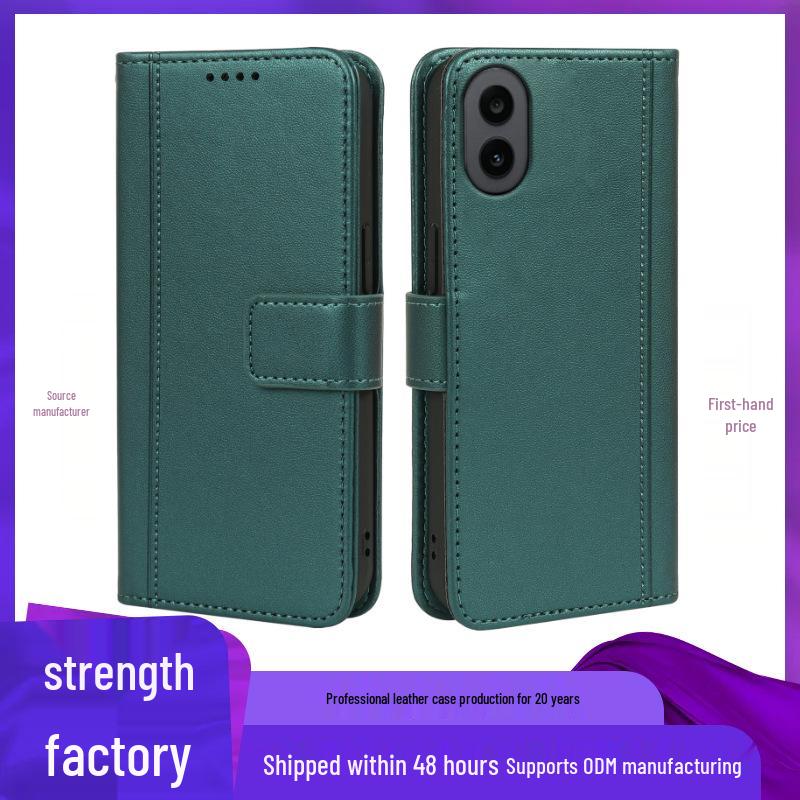 

Шкіряний чохол для серії Nothing CMF Phone 1 з квадратною пряжкою R20 та фоторамкою. Phone 3a червоний