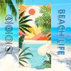 Towel Scenery Textile Bathrobe Beach Quick-Drying Lightweight Portable Camping Beach Swim Pool Travel