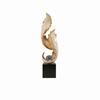 Standing Ornament with Crystal Ball Transparent for Entryway, Office, Art Lovers