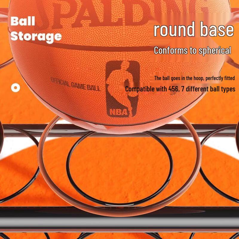 Mobile Sports Ball Storage Cart