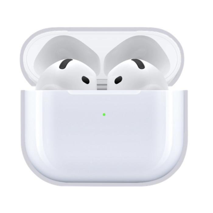 Coque Silicone Transparent - Phonillico® - Airpods 4 - Protection Anti Rayure - Souple - Lisse