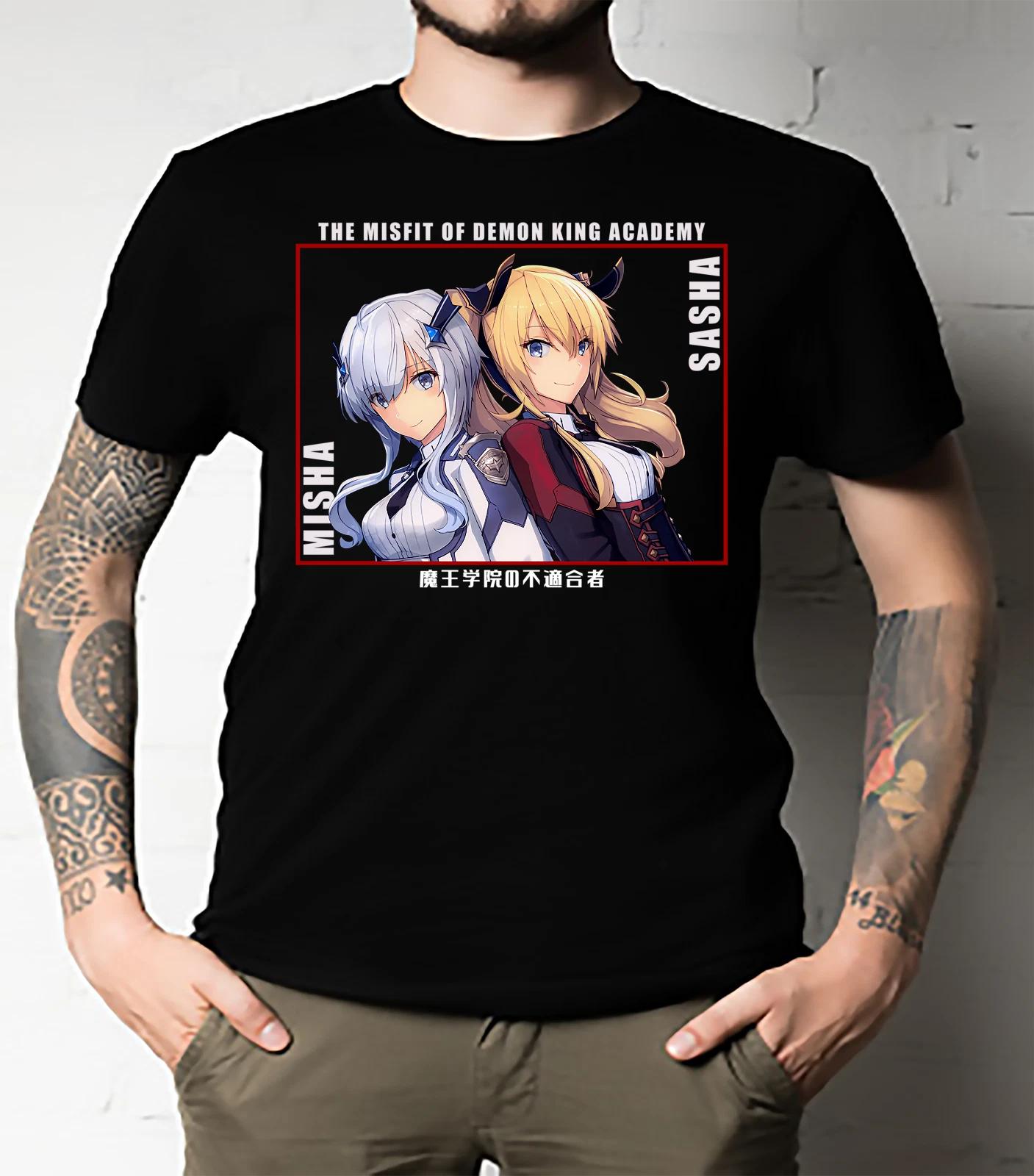 Men s and Women s T-shirts Misha and Sasha - The Misfit of Demon King Academy All Size XXL