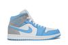 Men's Sneakers Nike Jordan 1 Mid University Blue Grey University Blue/Grey