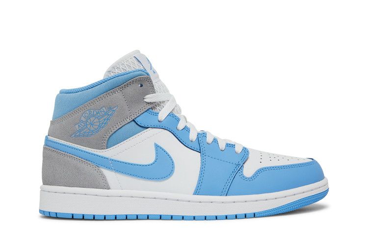 Men's Sneakers Nike Jordan 1 Mid University Blue Grey University Blue/Grey