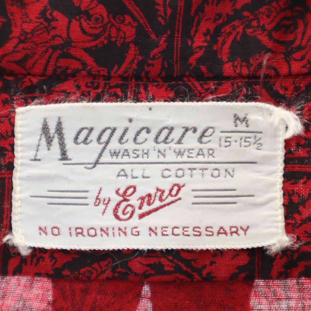 Overall Handle Long Sleeve Button Down Shirt M Red Men's Used