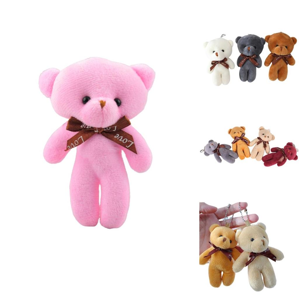 Charming Teddy Bear Stuffed Doll Keychain For All Ages