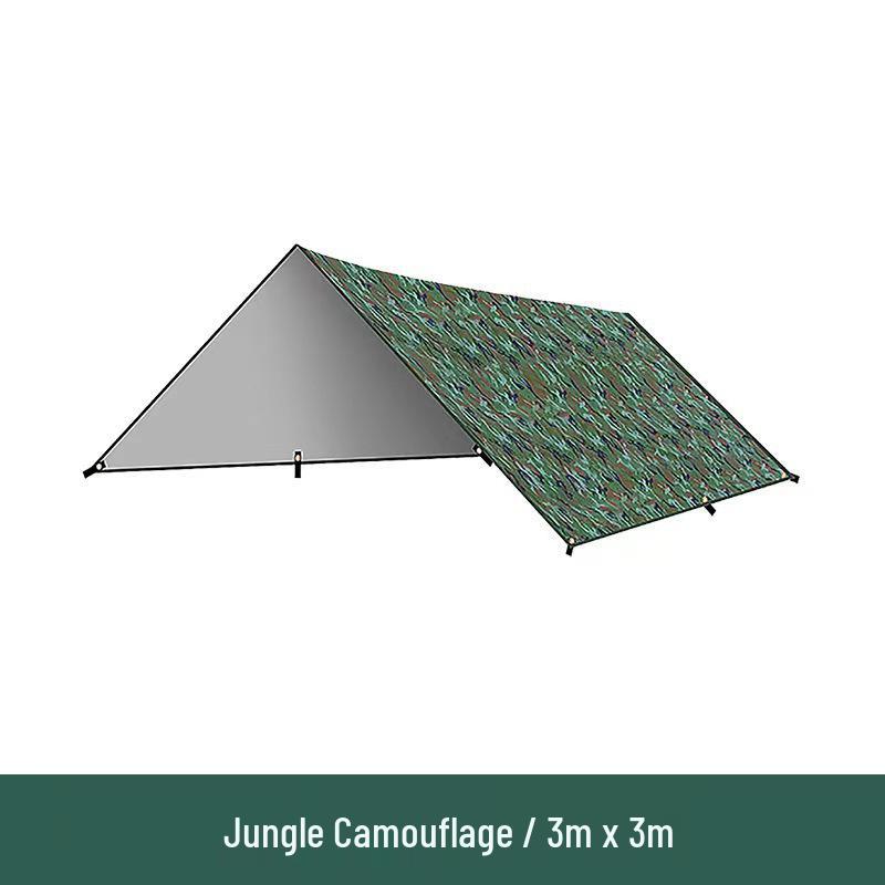 Portable Outdoor Sunshade Rainproof Tent Tarp for Camping and Beach
