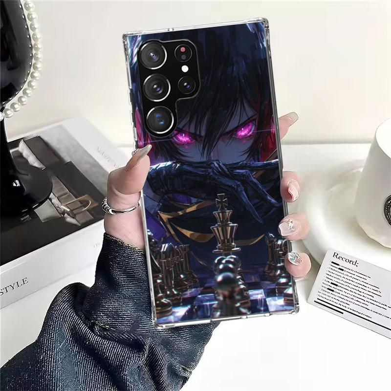 Code Geass Anime Soft Phone Case For Samsung Galaxy S22 S23 S24 S25 Edge S26 Ultra S20 FE S21 Plus + Fundas Coque Galaxy S20 S21