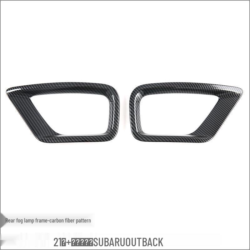 21 Subaru Outback Front Wind Knife Trim & Rear Fog Light Frame Exterior Accessory