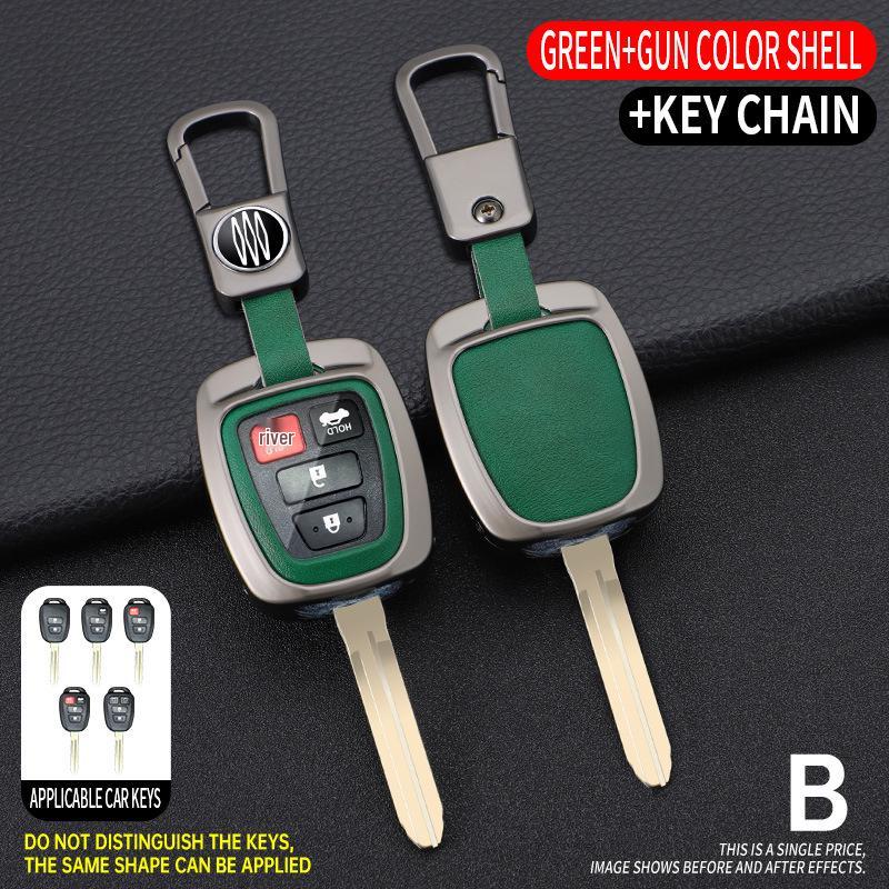 Key Cover Shell for Toyota FJ Cruiser, RAV4, Prado, and Land Cruiser