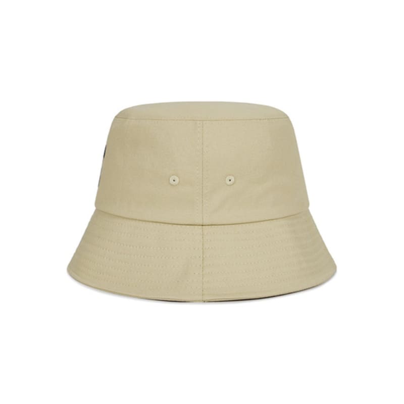 VARZAR VA Curved Patch Bucket Hat Beige