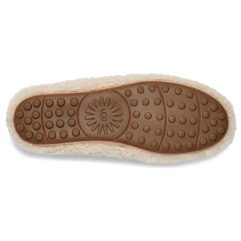 UGG SlipOn Comfortable Loafers 'Cream White' Women's Sneakers 1153515-NAT