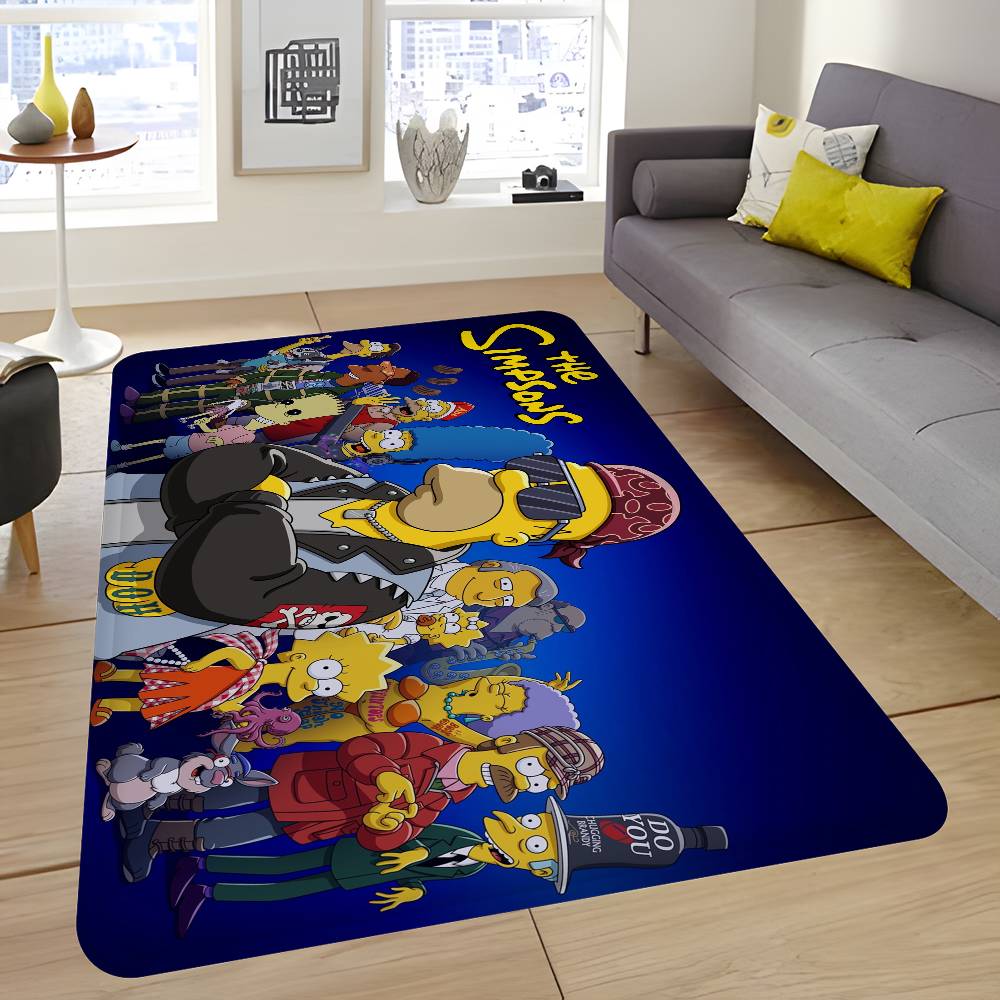 S-Simpson T-Treehouse Of Horror Floor Mat Nordic Style Home Doormat Bathroom-Toilet Mats Bedroom Hotel Decor Mat