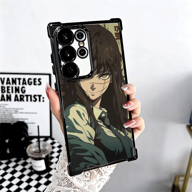 Anime Character Yoru War CSM Soft Phone Case For Samsung Galaxy S26 Ultra S25 Edge S24 FE S23 Plus S22 S21 + S20 Plating Anti-Fa