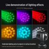 200W LED Thunder Cannon Moving Head Light - Colorful Rotating Beam for KTV Performance
