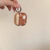 ins transparent brown and white ink splashing stars are suitable for Apple AirPods 1st generation protective case Pro1 Bluetooth headset pro1.