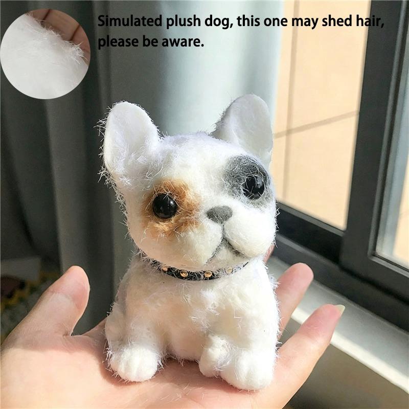 Realistic Puppy Squishy Toy Tpr Soft Fast Rebound Fidget Toy Cute Stress Relief Adult Office Anxiety Decompression Gift 7 Styles