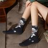 HXH Anime Kurapika Socks Men Women Polyester Casual Socks Novelty Spring Summer Autumn Winter Middle Tube Socks Gifts