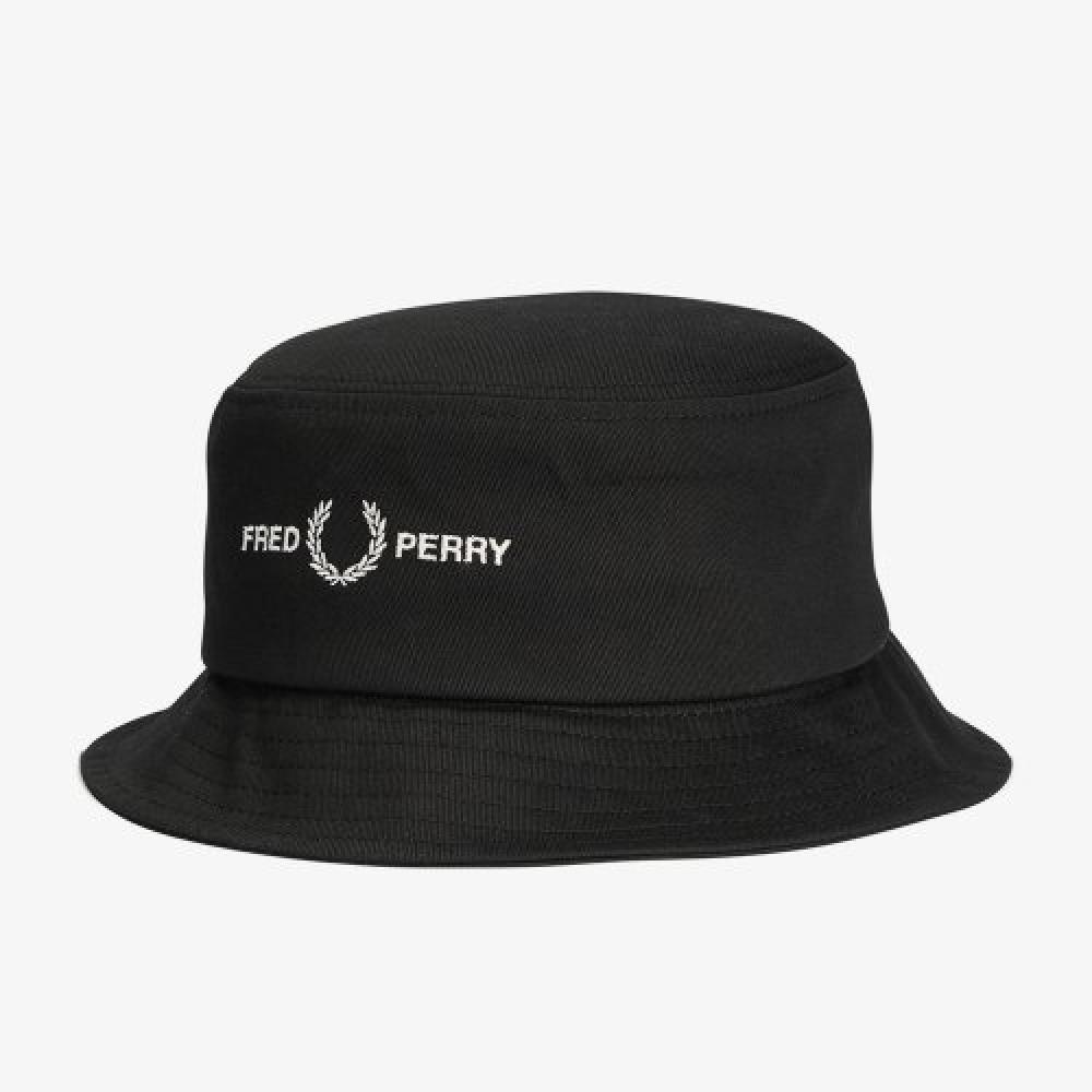 

Fred Perry Graphic Brand Twill Bucket Hat 102 Cfpu2234631 102 M
