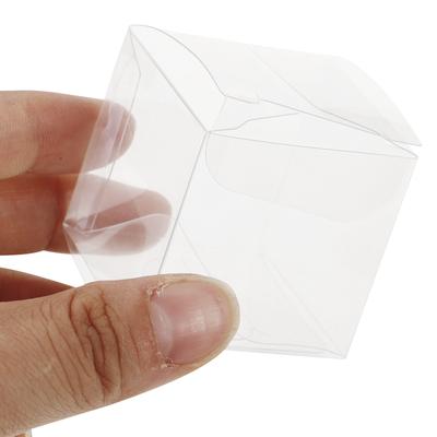 10pcs Pvc Packaging Boxes 10X10X10Cm Transparent Cube Box For Gift Candy Chocolate Clear Treat Diy Party Favors Wedding Birthday