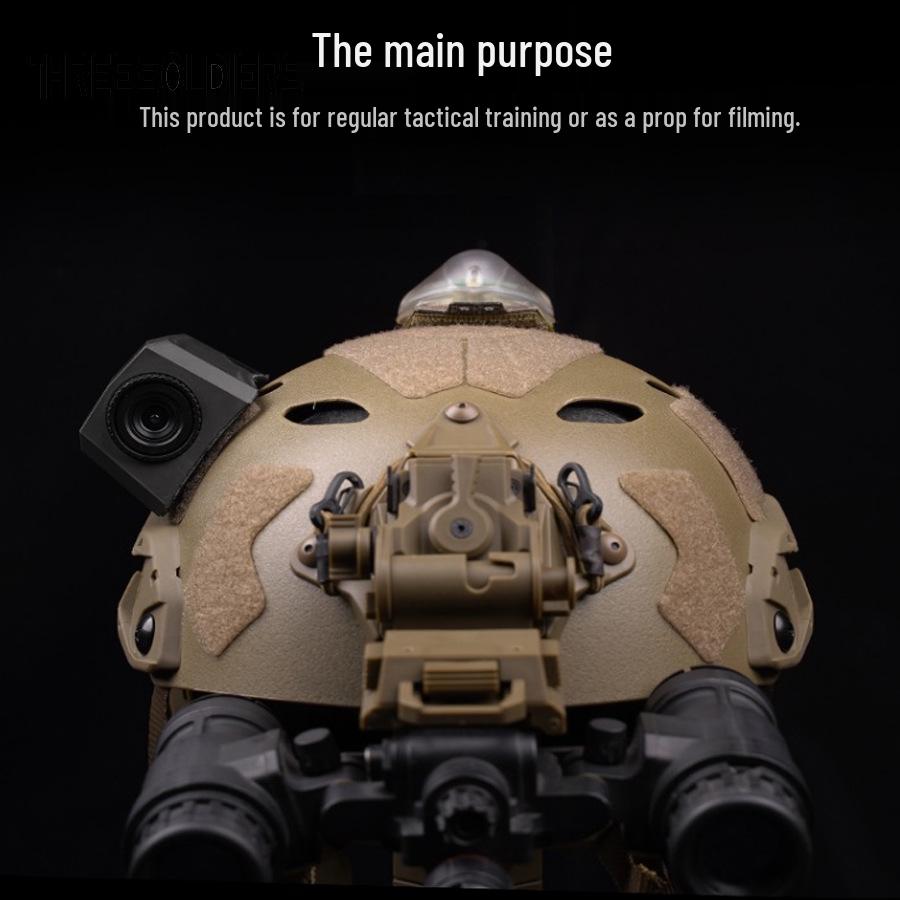 

CS Tactical Helmet with Velcro for Camera, Film, and TV Costume Props чёрный