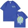 T-shirt Stampata Divertente Juice Wrld 999 Unisex Unisex Hip Hop Retrò Maglietta Oversize Larga Manica Corta Harajuku Streetwear Top in Cotone