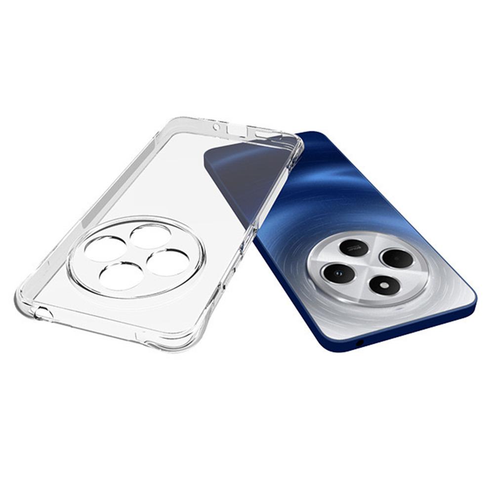 WANLONFENG WL Series For Xiaomi Poco C75 4G/Redmi 14C 4G/14R 5G TPU Case 2.0mm Phone Cover with Tempered Glass Film