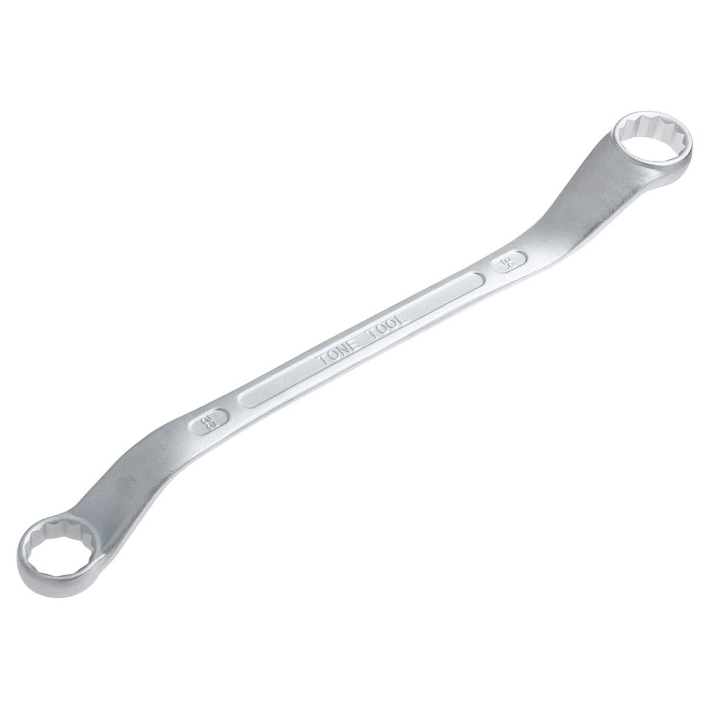 TONE Long Open End Wrench (45°), M45-2224, 22 X 24mm Flats