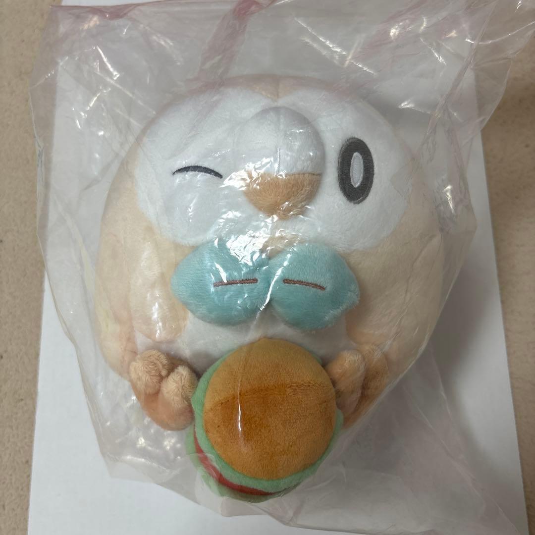 

Ichiban Kuji Prize C Poke Peace Welcome Diner Rowlet Plush Japan