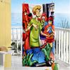 Scooby-doo soft beach towel Foldable Printed beach towel Fashion Lovers Perfect Gift for Friends & Family