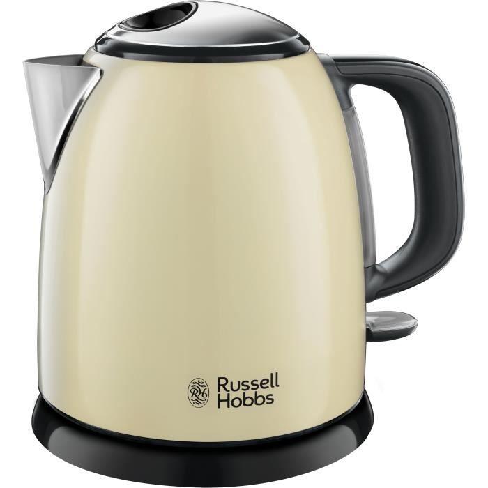 Russell Hobbs 24994-70 Colors Plus Compact Kettle - 1L, Fast, Anti-Limescale Filter, Cream