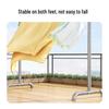 Floor-Standing Movable Carbon Steel Clothes Drying Rack