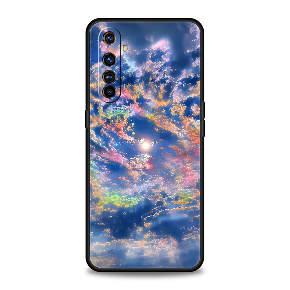 Earth Stars Space Phone Case For Realme 12 11 10 9 8 5G 7 6 GT5 GT3 GT2 Pro Plus C21 C25 C35 For Realme GT Neo 2 3 3T 5 Cover