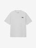North Cut Sew Washed Historical Logo Tee White Mix Gray XS [The Face] Short-Sleeve & T-Shirt S/S