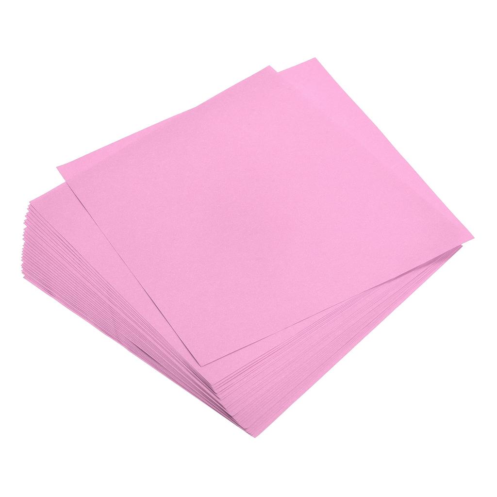Uxcell 50 Blatt Origami-Papier 15x15cm Doppelseitig Quadratische Faltpapiere für Kunsthandwerk Geschenke Scrapbooking Deko DIY Handarbeit