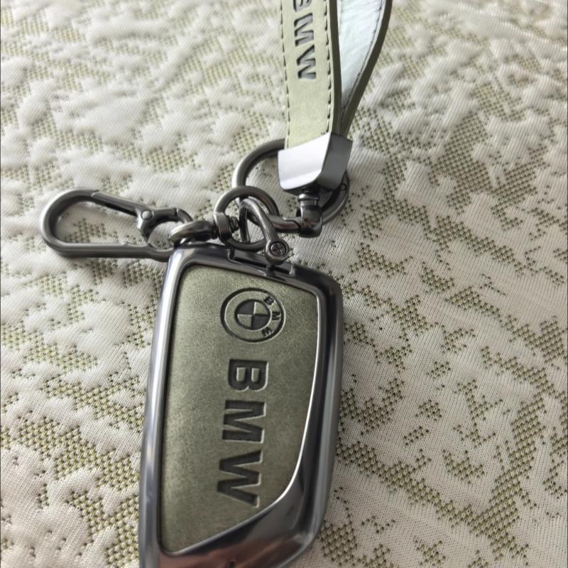 KHQB5 Stickers Car Remote Key Case Cover Fob Shell for BMW X1 X3 X4 X5 F15 X6 F16 G30 7 Series G11 F48 F39 520 525 f30 118i 218i 320i