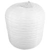 Paper Lantern Folding Lampshade Decorative Hanging Lamp Shade for Party Festival White Paper Lantern 20Cm Width 24Cm Height