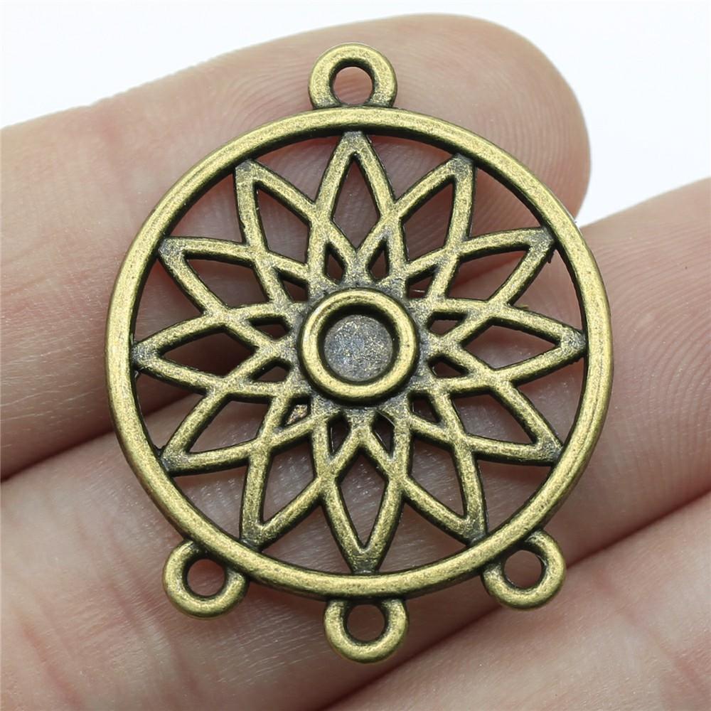 10pcs Dreamcatcher Chams Dream Catcher Pendant Necklaces Earrings Jewelry Making Accessories
